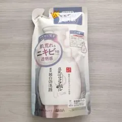 【匿名配送】なめらか本舗 豆乳イソフラボン 薬用純白泡洗顔 詰替用のサムネイル