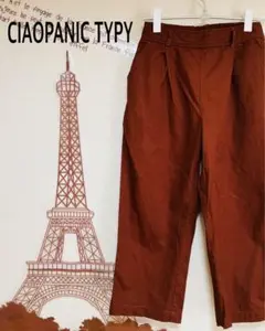 CIAOPANIC TYPY チャオパニックティピー ワイドパンツ ブラウ