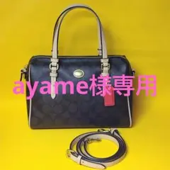 Coach ハンドバッグ　ショルダーバッグ 2way ミニボストン