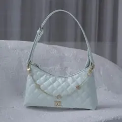 darich キルティングチェーンハンドミニバッグ