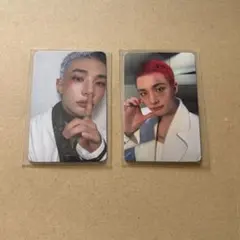 ヒョンジン KARMA 両面トレカ セット スキズ straykids