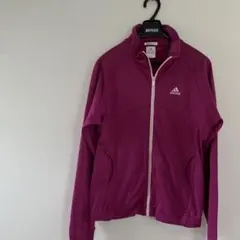 アディダスadidas ジャージ上　M ピンク