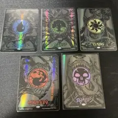 ➃ Secret Lair レイズドホイル ヴェノム 基本土地5枚 | Mercari