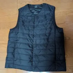 WARM PADDED 中綿 ベスト（Lサイズ : 黒）UNIQLO ユニクロ
