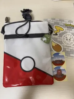 ポケパーク エリートトレーナーズパス特典 サコッシュ ステッカー