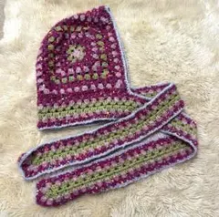 ハンドメイド バラクラバ ボンネット バラボネット