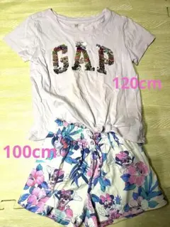 GAP トップス　Tシャツ&ショートパンツ　90〜120cm