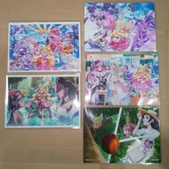 映画キミとアイドルプリキュア♪　非売品　CD購入特典ブロマイド　5種