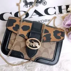 希少✨️美品 コーチ 2way ショルダーバッグ トループ PVC レザー 黒 