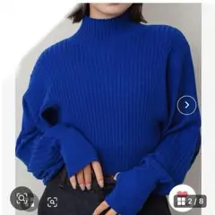 【完全完売アイテム】 センスオブプレイス　マトンスリーブセーター