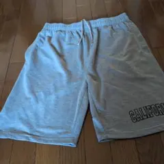 CALIFORNIAロゴ スウェットハーフパンツ グレー　LL Sizeのサムネイル