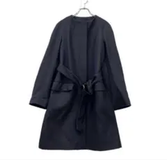 DRIES VAN NOTEN ノーカラー　ウールコート　ドリスヴァンノッテンのサムネイル