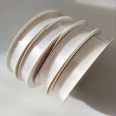 サテンリボン　白　ホワイト　まとめ売り