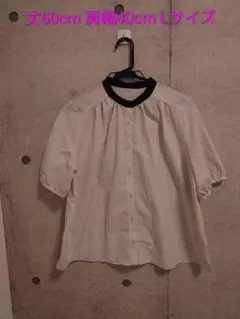 h*s様 ホワイトバルーンスリーブシャツ