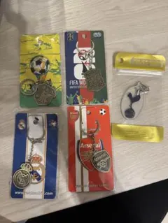 サッカークラブ キーホルダー 日本代表 アーセナル レアル・マドリード スペインのサムネイル