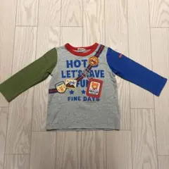 ミキハウス ホットビスケッツ 長袖Tシャツ 90cm