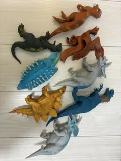 スーパー恐竜　&co 8点セット デアゴスティーニ　アンドコ