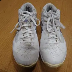 ASICS バスケットボールシューズ ホワイト/ブルー