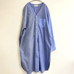 【美品】ビームスボーイ　BEAMS BOY ノーカラー　シャツ　ワンピース