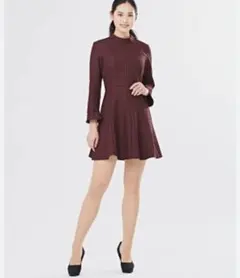 ZARA ザラ チェック柄 ミニワンピース