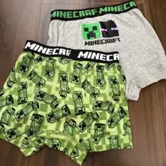 Minecraft ボクサーパンツ 130cm 2枚セット