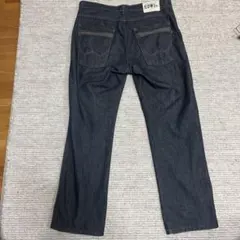 EDWIN ストレートジーンズ ダークブルー 33