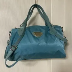 リパーニ RIPANI ショルダーバッグ 2way ターコイズブルーイタリア製のサムネイル