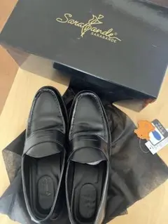 GINZA Kanematsu ドライビングシューズ黒革靴23.5cm - メルカリ
