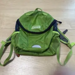 Coleman キッズ リュック グリーン
