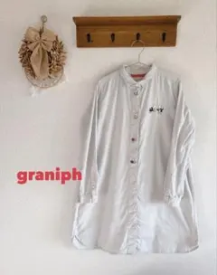 graniph グラニフ シャツワンピース ロングシャツ からすのパン屋さんのサムネイル