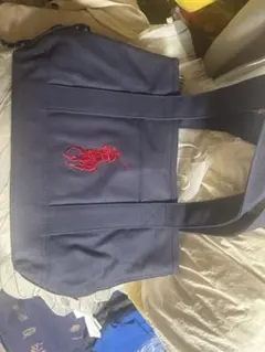 POLO RALPH LAUREN キャンバストートバッグ ネイビーのサムネイル