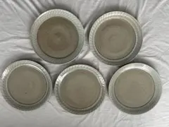 益子焼　皿　5枚セットのサムネイル