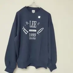 Right-on⭐LEE ネイビー スウェット XL