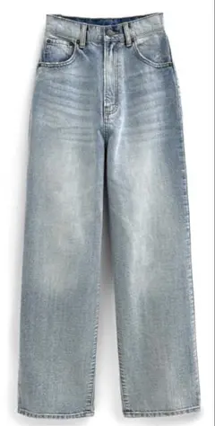 GRL ライトブルー ストレートデニムXS