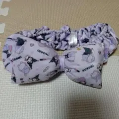 くろみ リボン付きヘアバンド