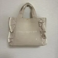 ジルバイジルスチュアート ピンク トートバッグ ビジュー Web限定