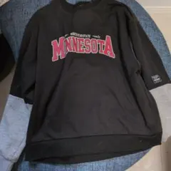 MINNESOTA プリント クルーネック スウェット