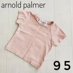 アーノルドパーマー arnold palmer 半袖Tシャツ 95 ピンク ロゴのサムネイル