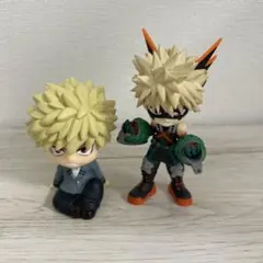 ヒロアカ　爆豪勝己　りらこっと　トレーディングフィギュア　2点セット