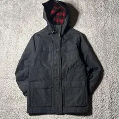 エルエルビーン　ナイロンジャケット　裏地かわいい　ブラック　ユニセックス　古着
