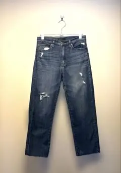 UNIQLO ユニクロ　ダメージ風デニム　ストレートデニム　ジーンズ　26