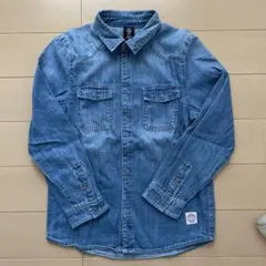 h&m 長袖デニムシャツ　120
