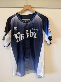 埼玉西武ライオンズ Majestic セイバ ユニフォーム Lサイズ