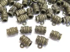 カン付 スペーサー アクセサリー バチカン ネックレス パーツ ３０個
