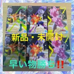 HUNTER×HUNTER フィギュア G.I.編 ゴン ヒソカ キルア 6体 - メルカリ
