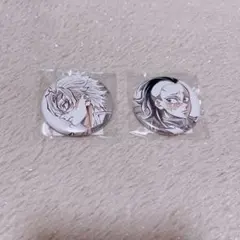 鬼滅の刃 WEBSHOPくじ E賞 缶バッジ 不死川実弥 不死川玄弥