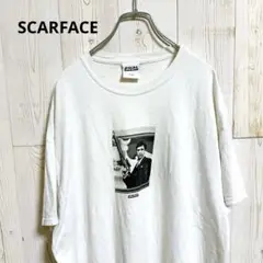アルパチーノ　映画スカーフェイス　ホワイト オーバーサイズ Tシャツ