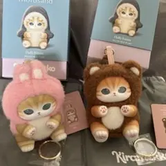 mofusand モフサンド　Kiramekko うさにゃん熊にゃん2点