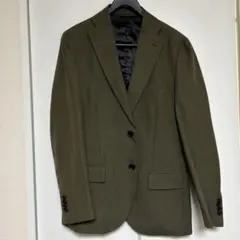 nano LIBRARY オリーブグリーン テーラードジャケット