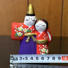 子背負い親子 三河旭土人形 高山八郎作 郷土玩具 - メルカリ